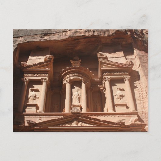 Petra-Treasury Postkarte (Vorderseite)