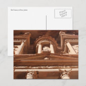 Petra-Treasury Postkarte (Vorne/Hinten)