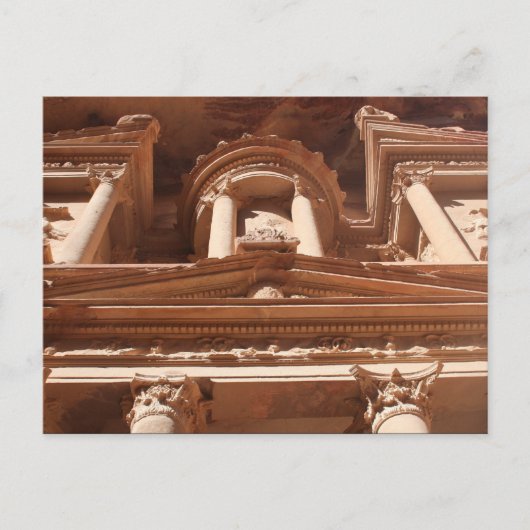 Petra-Treasury Postkarte (Vorderseite)