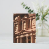 Petra Treasury Postkarte (Stehend Vorderseite)