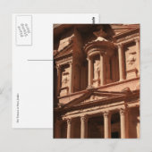 Petra Treasury Postkarte (Vorne/Hinten)