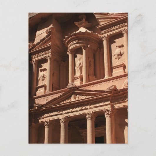 Petra Treasury Postkarte (Vorderseite)