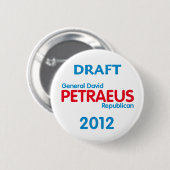 PETRAEUS 2012 Knopf Button (Vorne & Hinten)