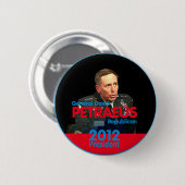 PETRAEUS 2012 Knopf Button (Vorne & Hinten)