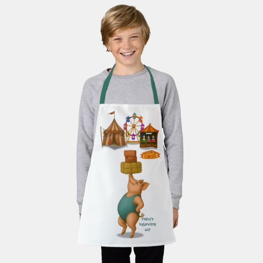 Petra's balancing act schürze (Getragen)