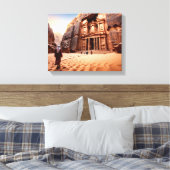 Petra's Treasury at Dawn Leinwanddruck (Insitu (Schlafzimmer))