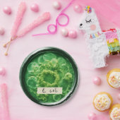 Petri Dish Paper Teller, 7" Round Paper Plate Pappteller (Party)