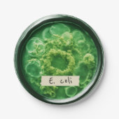 Petri Dish Paper Teller, 7" Round Paper Plate Pappteller (Vorderseite)