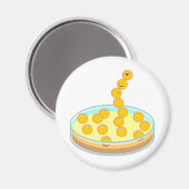 Petri Dish Tower Magnet (Vorderseite/Rückseite)