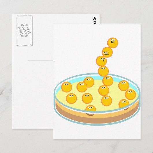 Petri Dish Tower Postkarte (Vorne/Hinten)