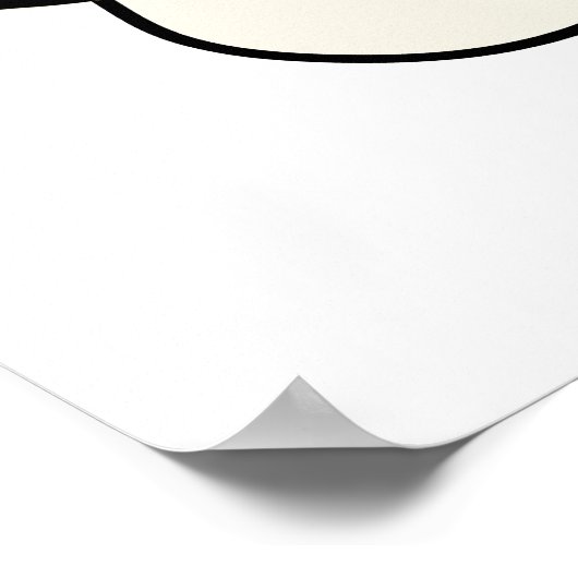 Petri-fried Funny Fried Egg Pun Poster (Ecke)