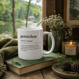 Petrichor-Definition Regenliebhaber Wohnaccessoire Kaffeetasse