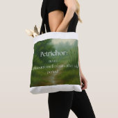 Petrichor: Geruch des Regens Tasche (Von Nahem)