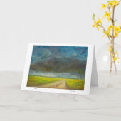 Petrichor Karte (Gelbe Blume)