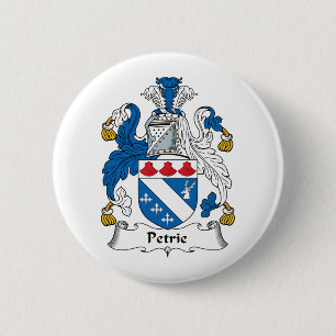 Petrie Familienwappen Button