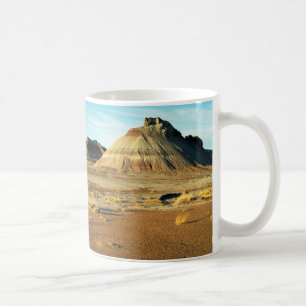 Petrified Forest Desert Arizona Landschaftsbild Fo Kaffeetasse