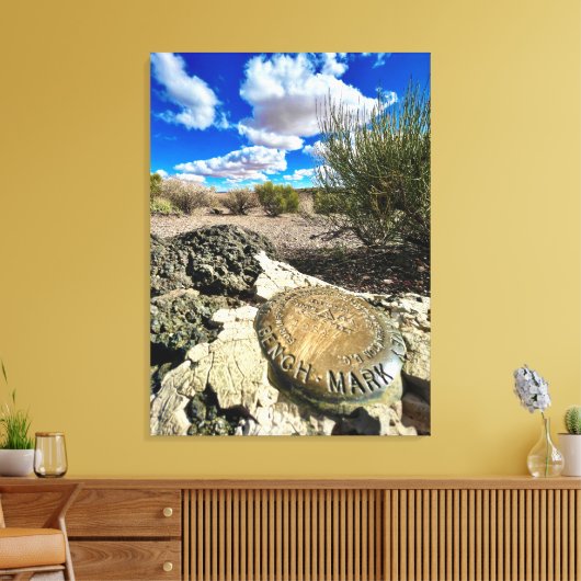 Petrified Forest Mark Leinwanddruck (Insitu (Wohnzimmer))