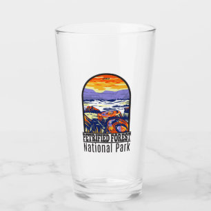 Petrified Forest National Park Arizona Vintag Glas
