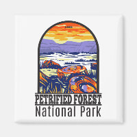 Petrified Forest National Park Arizona Vintag