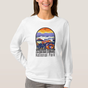 Petrified Forest National Park Arizona Vintag T-Shirt