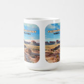Petrified Forest National Park Arizona Wüste Kaffeetasse (Mittel)