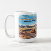 Petrified Forest National Park Arizona Wüste Kaffeetasse (Links)