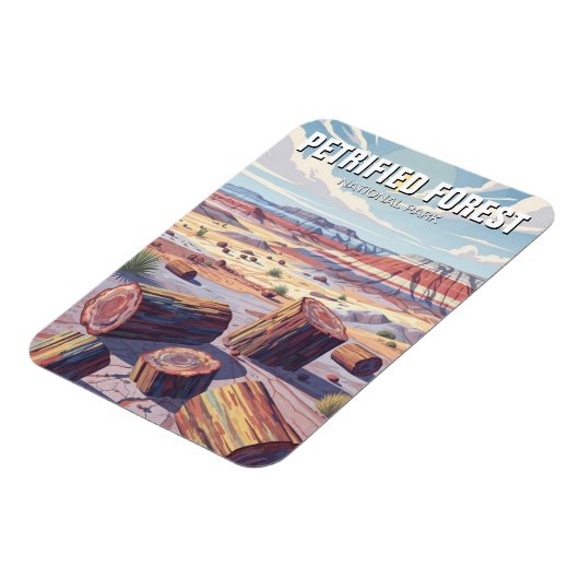 Petrified Forest National Park Magnet (Linke Seite)