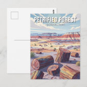 Petrified Forest National Park Postkarte (Vorne/Hinten)