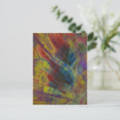 Petrified Wood Postkarte (Stehend Vorderseite)