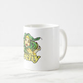 Petrify the Patriarchate Medusa Feminist Gorgon Kaffeetasse (VorderseiteRechts)
