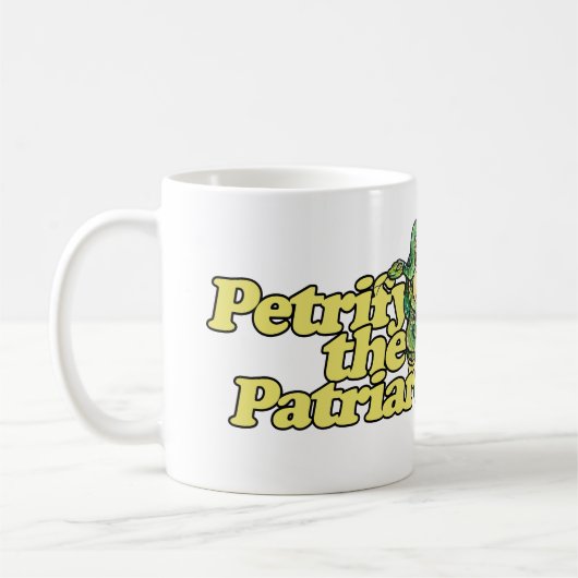 Petrify the Patriarchate Medusa Feminist Gorgon Kaffeetasse (Links)