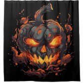 Petrifying Pumpkin Duschvorhang (Vorderseite)