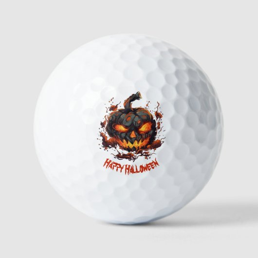 Petrifying Pumpkin Golfball (Vorderseite)