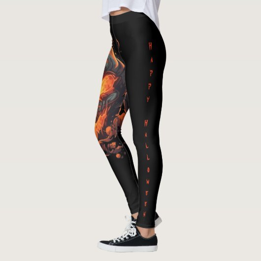 Petrifying Pumpkin Leggings (Links)