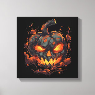 Petrifying Pumpkin Leinwanddruck