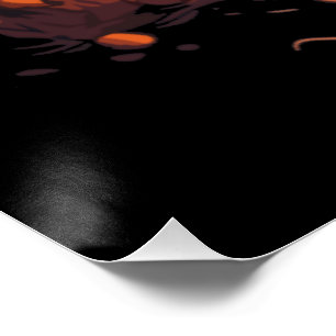 Petrifying Pumpkin Poster