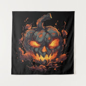 Petrifying Pumpkin Wandteppich (Vorderseite)