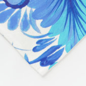 Petrikivka Ukrainian traditional folk art Fleecedecke (Ecke)