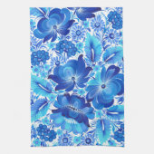 Petrikivka Ukrainian traditional folk art.  Geschirrtuch (Vertikal)