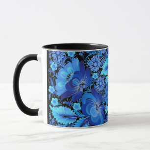 Petrikivka ukrainische traditionelle Kunst  Tasse