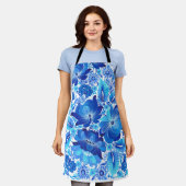 Petrikivka Ukrainische traditionelle Volkskunst.  Schürze (Getragen)