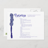Petrina Postcard Postkarte (Vorne/Hinten)