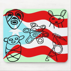 Petroglifos Taínos Mousepad