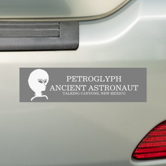 PETROGLYPH ANCIENT ASTRONAUT AUTOAUFKLEBER (Auf Auto)