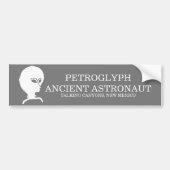 PETROGLYPH ANCIENT ASTRONAUT AUTOAUFKLEBER (Vorne)