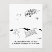 Petroglyph Barcode Postkarte (Vorderseite)