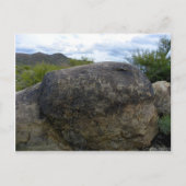 Petroglyph-Gebiet Postkarte (Vorderseite)