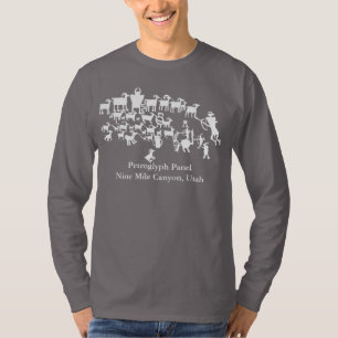 Petroglyph Panel Die große Jagd T-Shirt