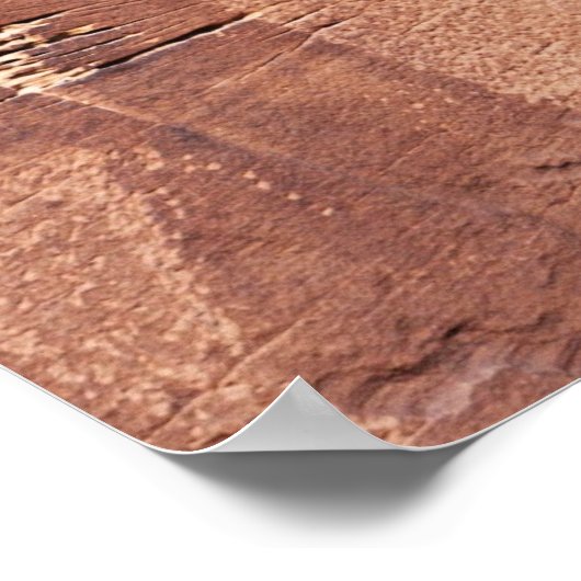 Petroglyph Poster (Ecke)
