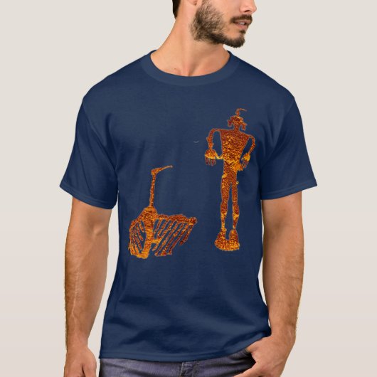 Petroglyph Rock Art T-Shirt (Vorderseite)